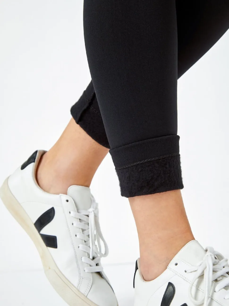 Leggings Roman avec doublure en polaire