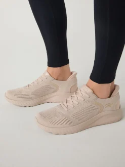 Léger naturel - Baskets Skechers BOBS Sport Squad Chaos Slip In