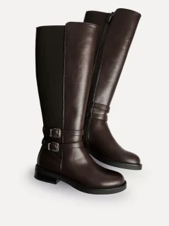 Linzi bottes hautes Fierce avec double boucle