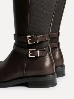 Linzi bottes hautes Fierce avec double boucle