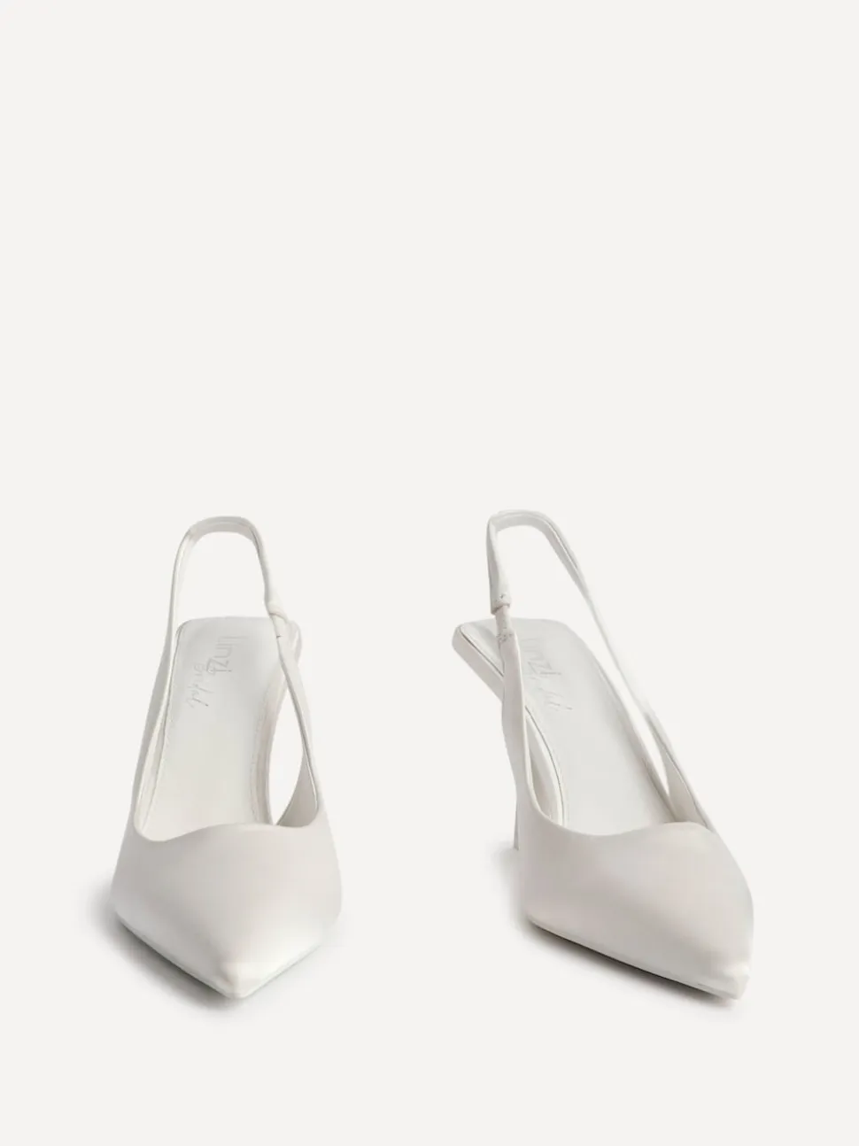 Linzi talons de mariée assortis à bride arrière