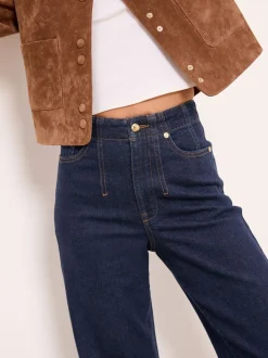 Lipsy Jean habillé à détail couture jambe large