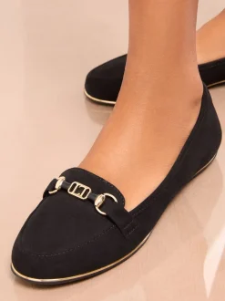 Lipsy Mocassins Snaffle en faux daim Vêtements de travail