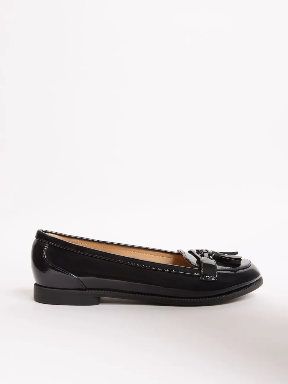 Lipsy Patent Chaussures plates Tassel Mocassins
