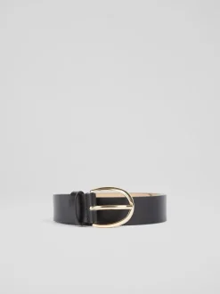 LK Bennett Julian Classic Noir Jean Ceintures