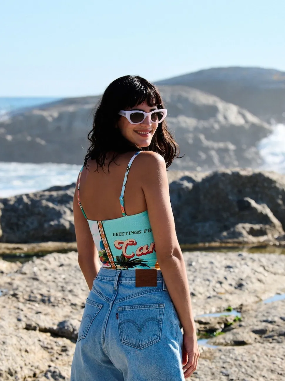 Loin et loin - ShortLevi's High Ample Denim