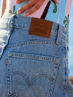 Loin et loin - ShortLevi's High Ample Denim