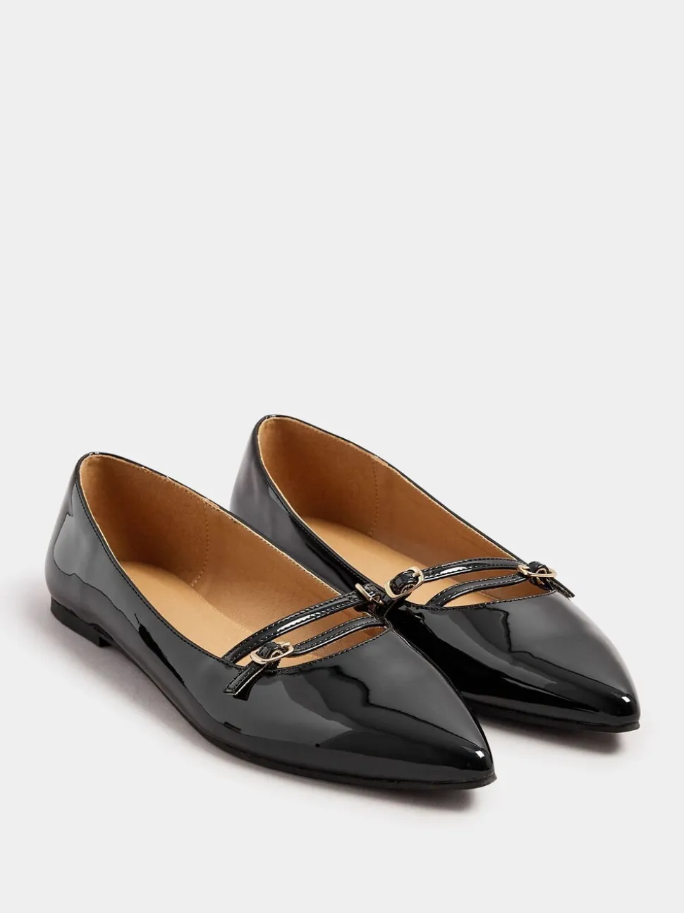 Long Tall Sally Chaussures plates Point Multi Strap Chaussures