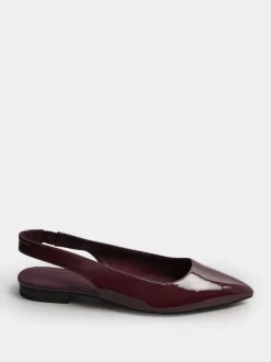 Long Tall Sally Chaussures à bride arrière à pointe plate