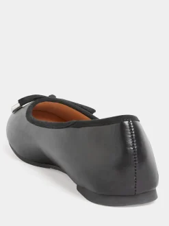 Long Tall Sally Coupe Grande Ballerine Chaussures en cuir Blaise