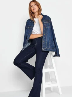 Long Tall Sally Jean Kickflare en denim
