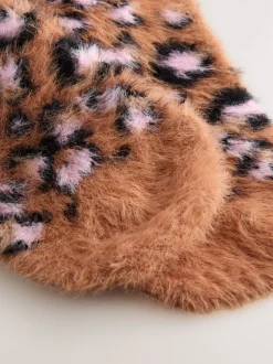 Léopard - Chaussettes Eleanor Bowmer super douillettes