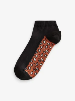 Léopard - Semelle intérieure Trainers Socks 5 Lot