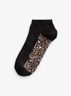 Léopard - Semelle intérieure Trainers Socks 5 Lot