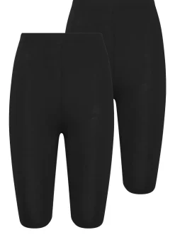 Lot 2 shorts cyclistes Long Tall Sally stretch