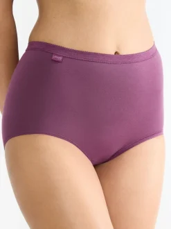 Lot de 3 caleçons Sloggi Basic+ Maxi violets