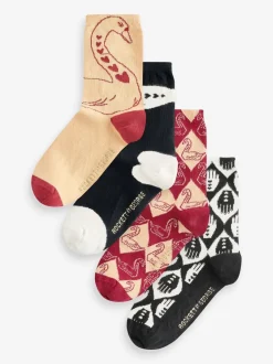 Lot de 4 chaussettes Swan Rockett St George