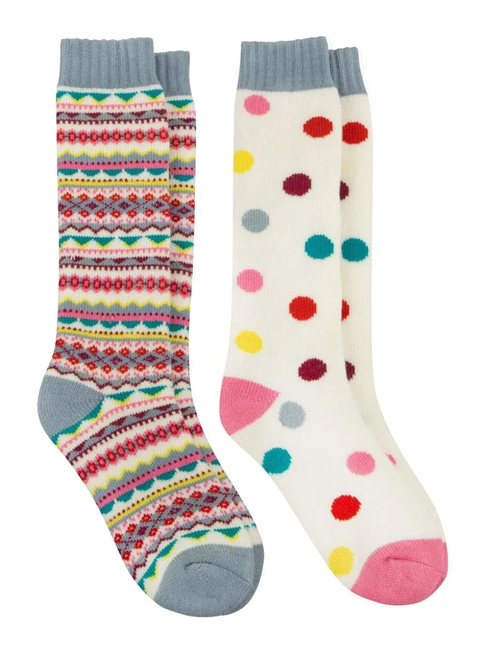 Lot de 2 chaussettes Totes Toasties Welly pour femme