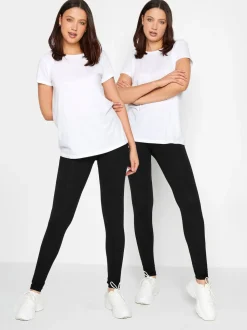 Lot de 2 leggings Long Tall Sally Stretch en coton