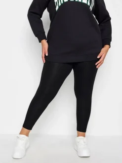 Lot de 2 leggings Yours Curve en viscose doux au toucher