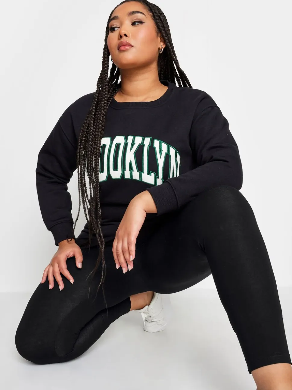 Lot de 2 leggings Yours Curve en viscose doux au toucher