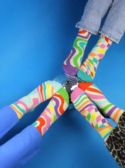 Lot de 3 paires de chaussettes United Odd Socks Stay Groovy