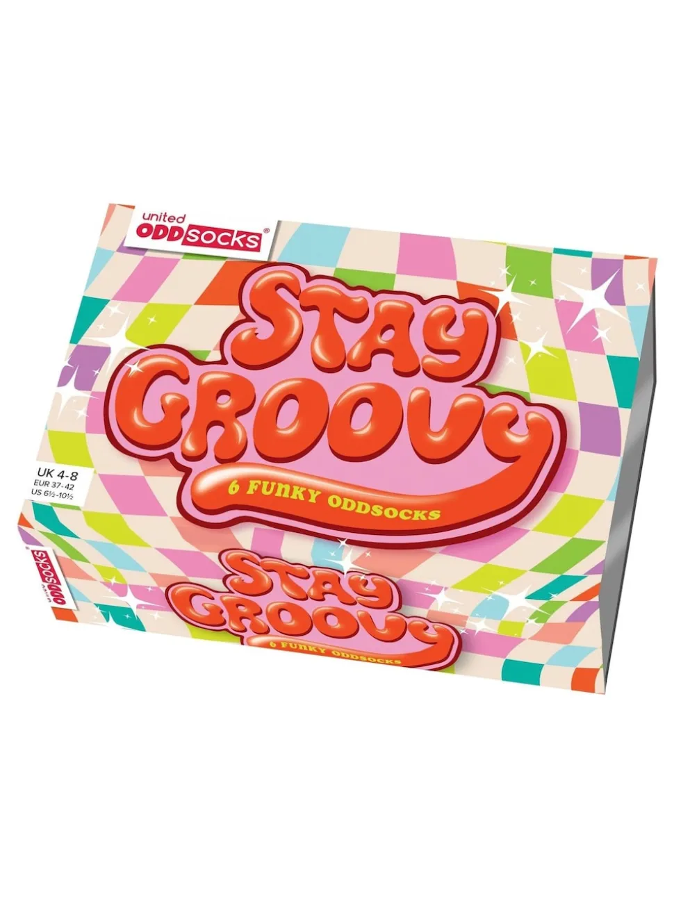 Lot de 3 paires de chaussettes United Odd Socks Stay Groovy