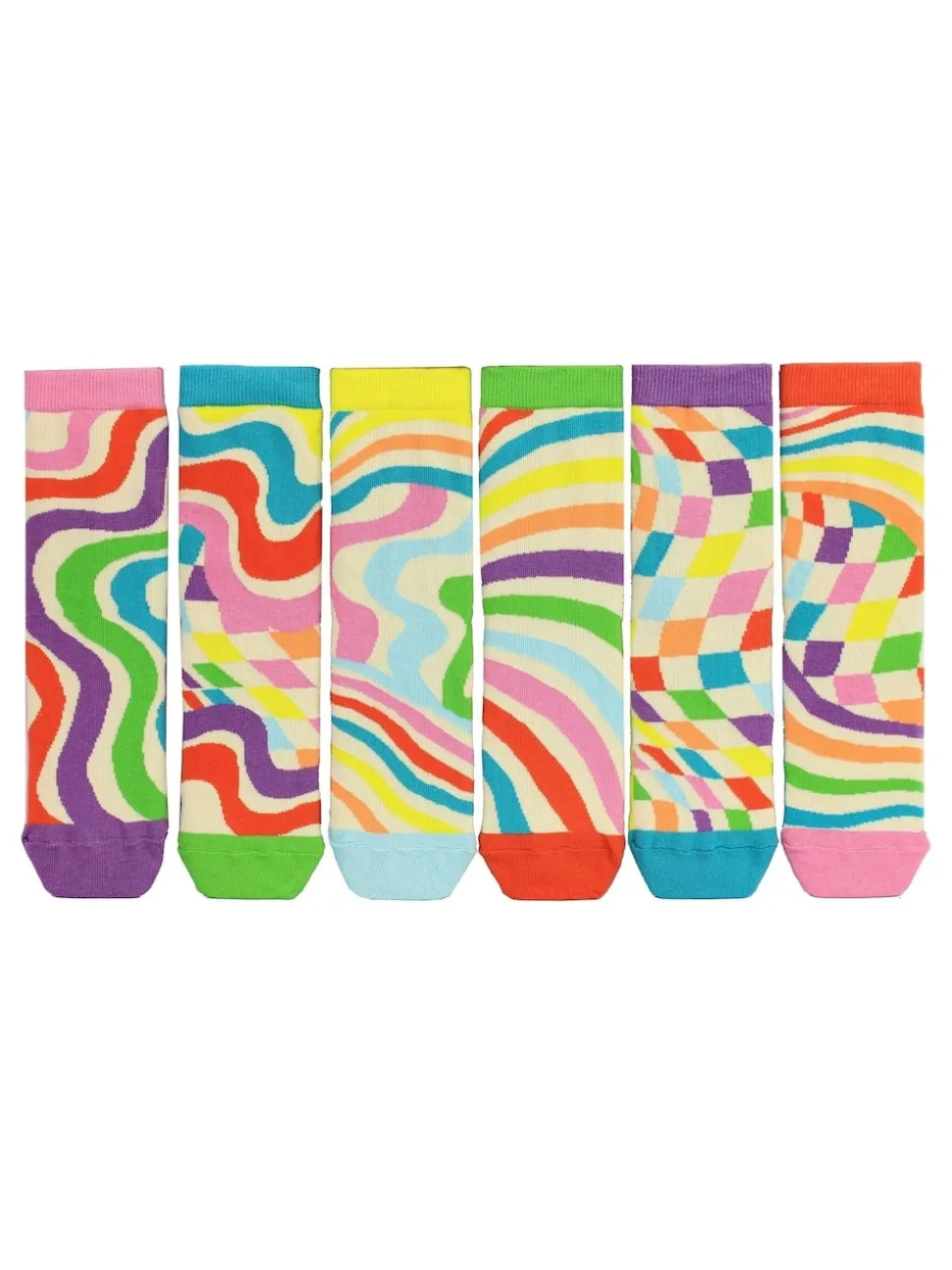 Lot de 3 paires de chaussettes United Odd Socks Stay Groovy