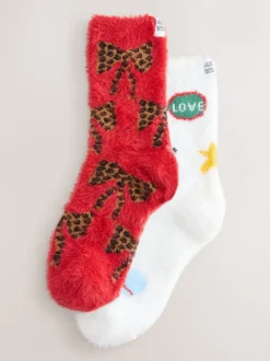 Lot de 2 paires de Chaussettes douillettes Never Fully Dressed Element