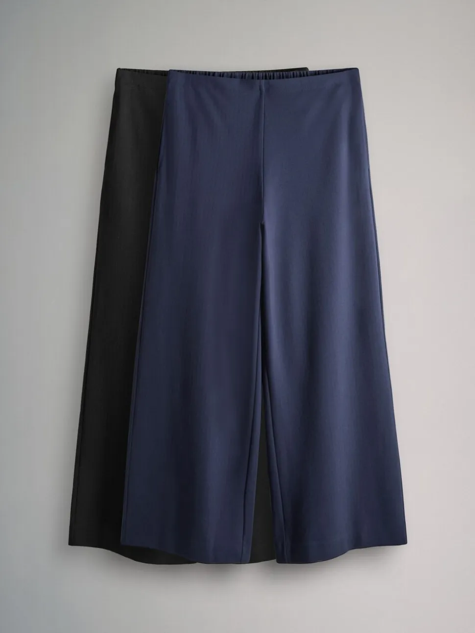 Lot de 2 pantalons The Set Ponte à rayures à jambe large