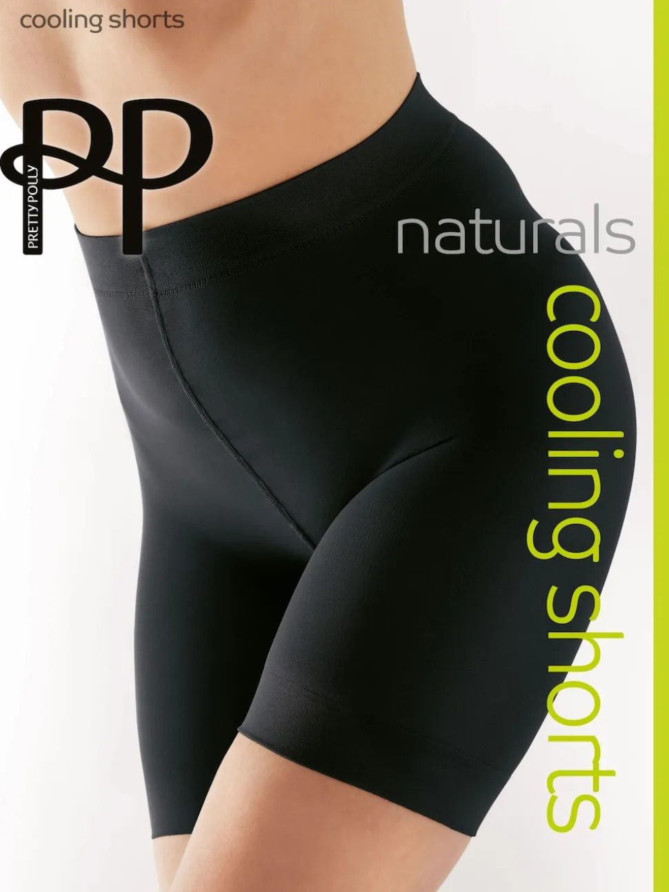Lot de 2 shorts noirs Pretty Polly Cooling 100 deniers