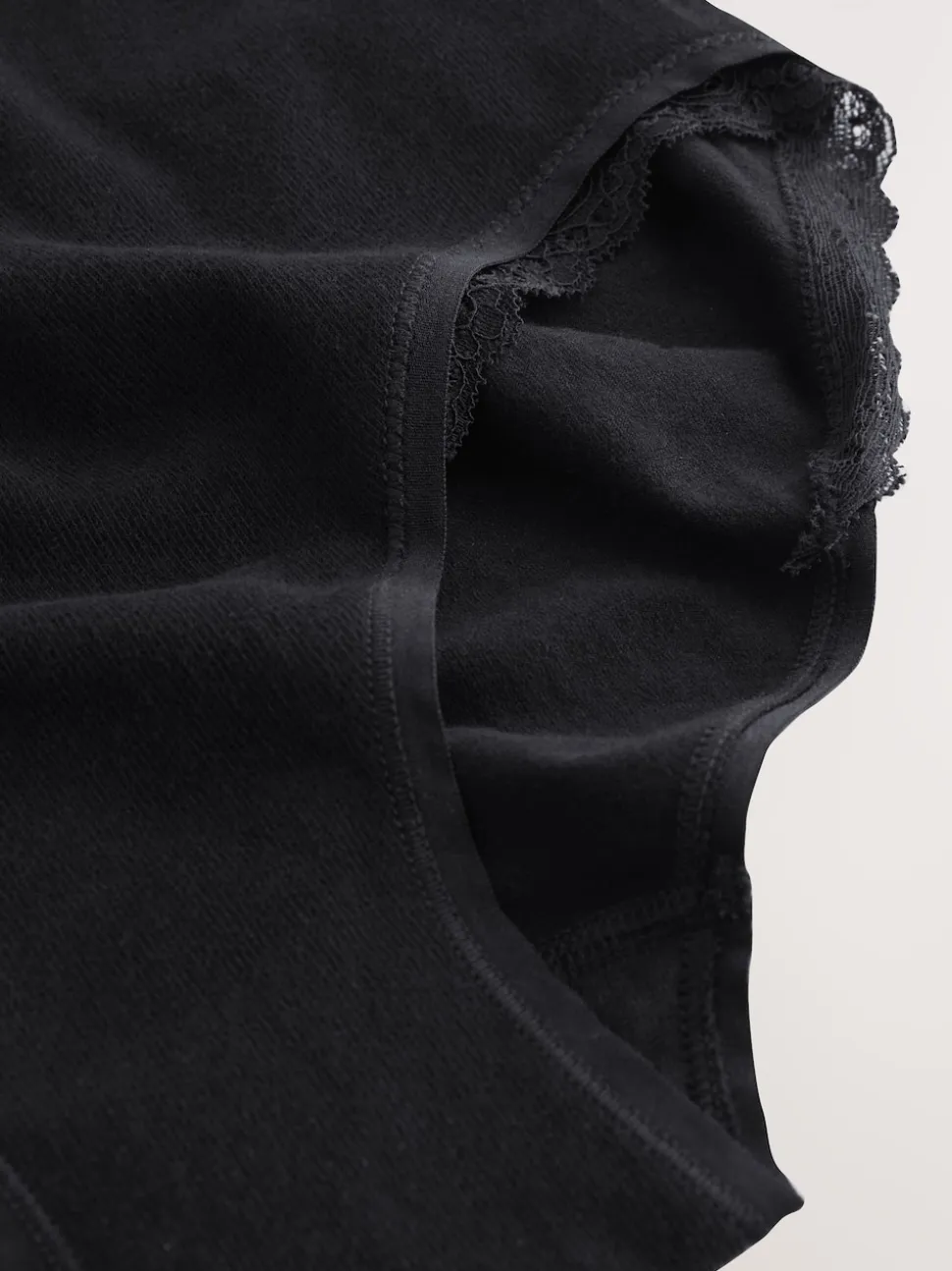 Lot de 5 Sous-vêtements Grossesse et postpartum en jersey côtelé de Coton Seraphine