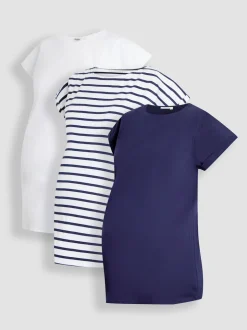 Lot de t-shirtsJojo Maman Bébé {en} % coton Boyfriend 100 3