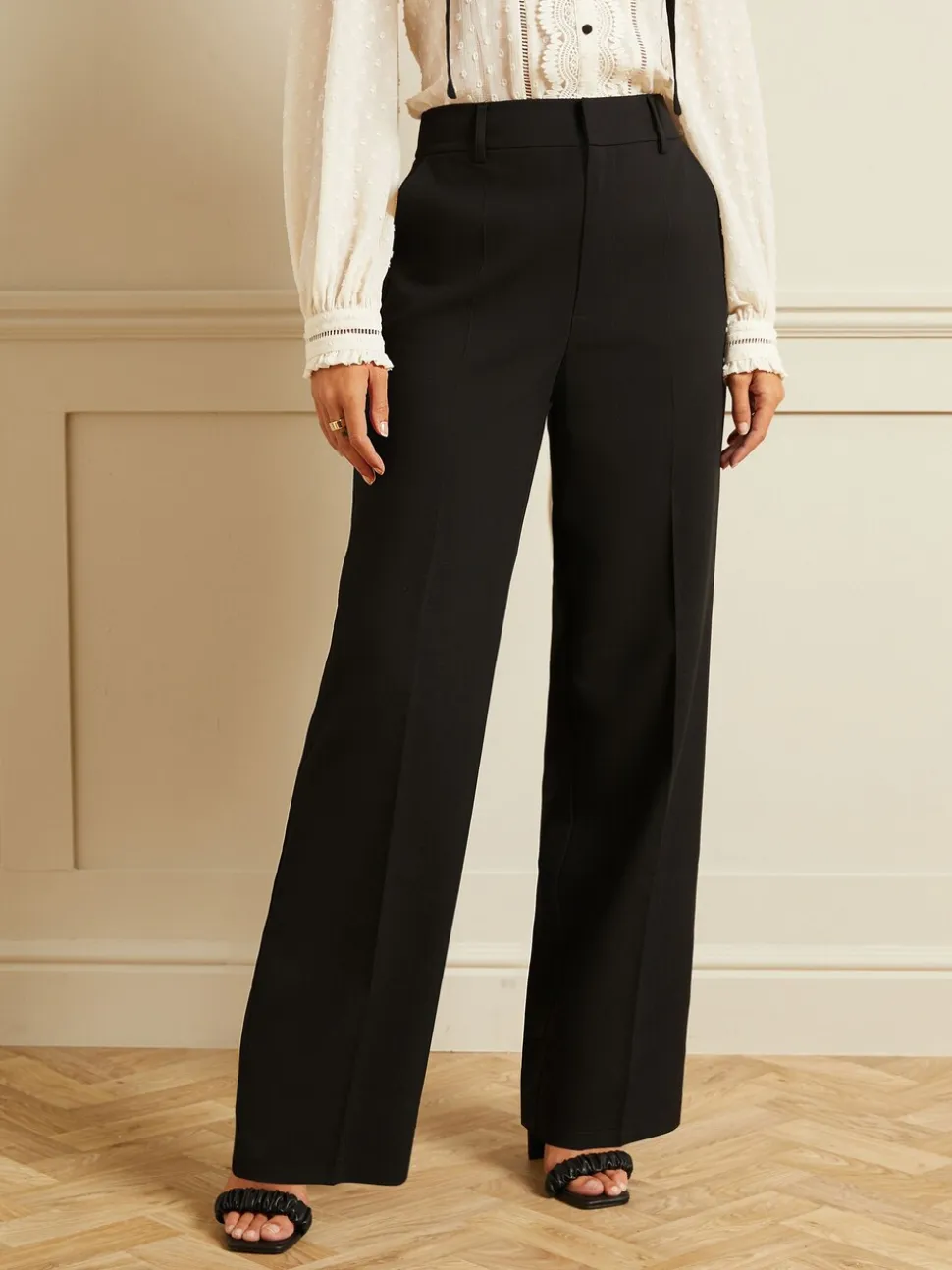 Love & Roses Pantalons amples
