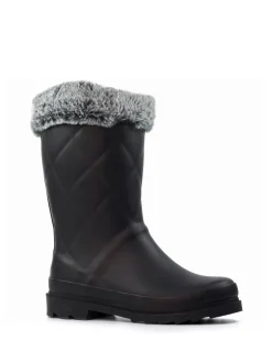 Lunar Wellingtons doublées de fausse fourrure Norvège