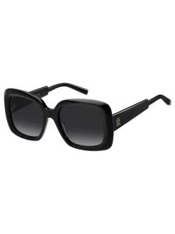 Lunettes de soleil carrées surdimensionnées Tommy Hilfiger