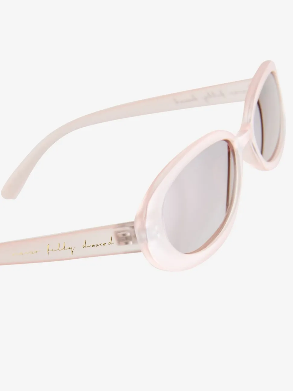 Lunettes de soleil ovales étroites Never Fully Dressed