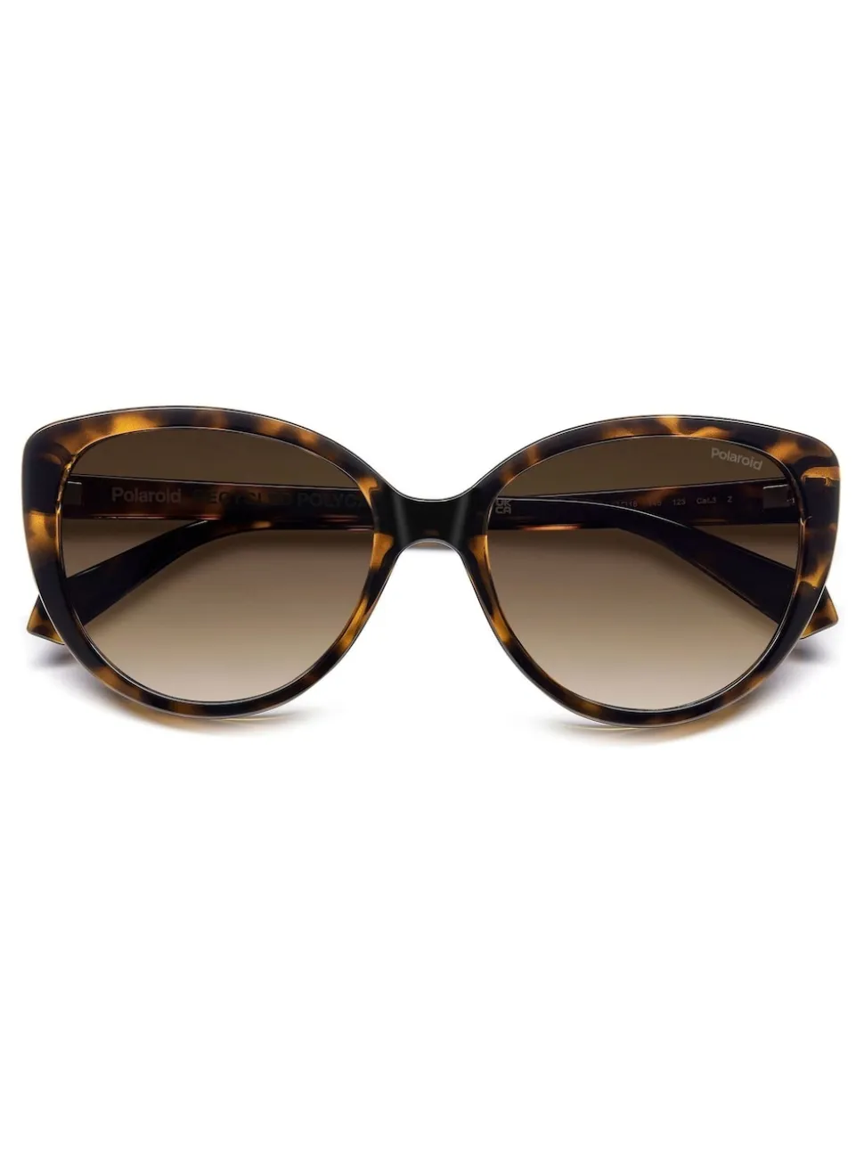 Lunettes de soleil Polaroid marron œil de chat