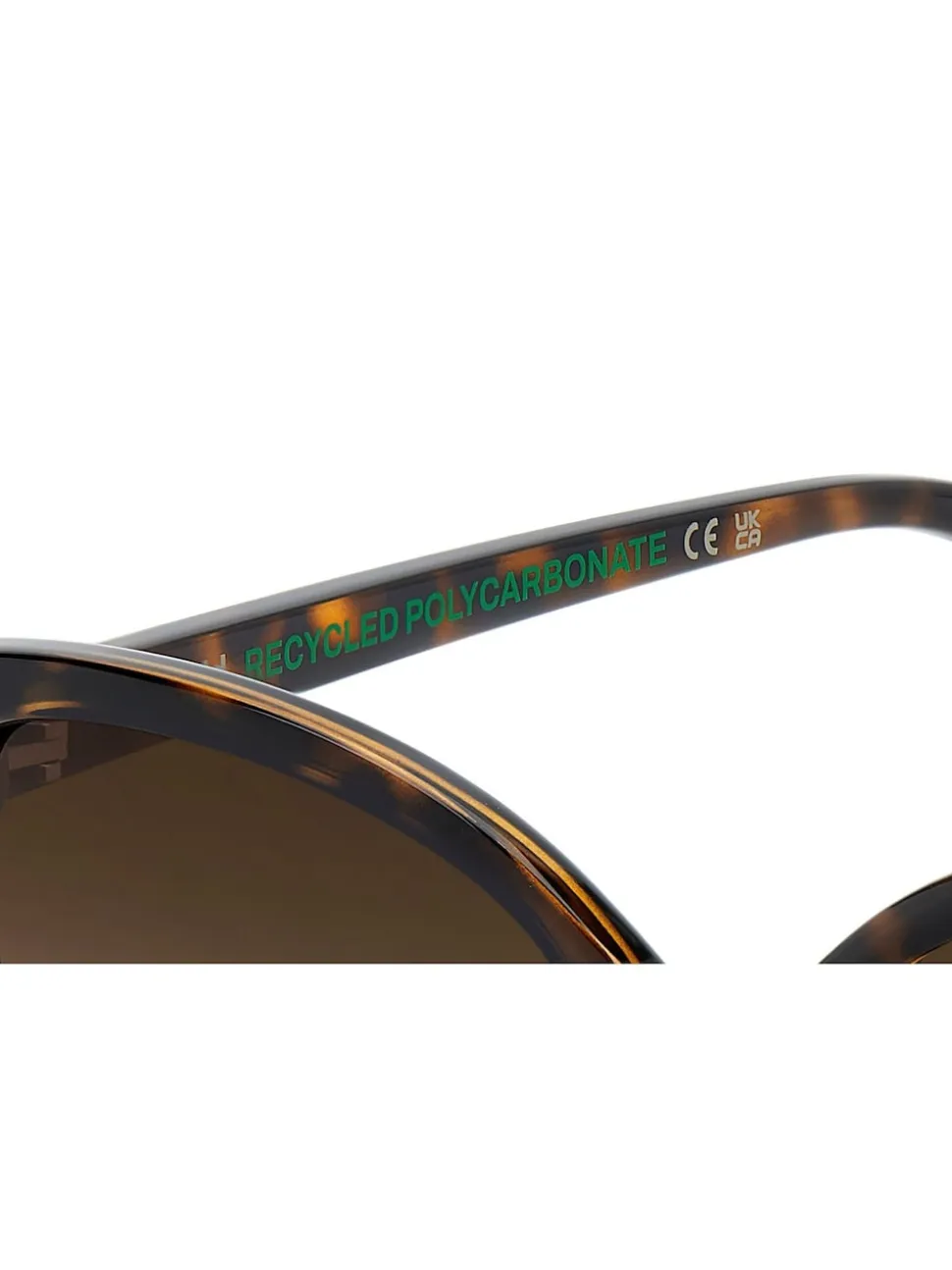 Lunettes de soleil Polaroid marron œil de chat