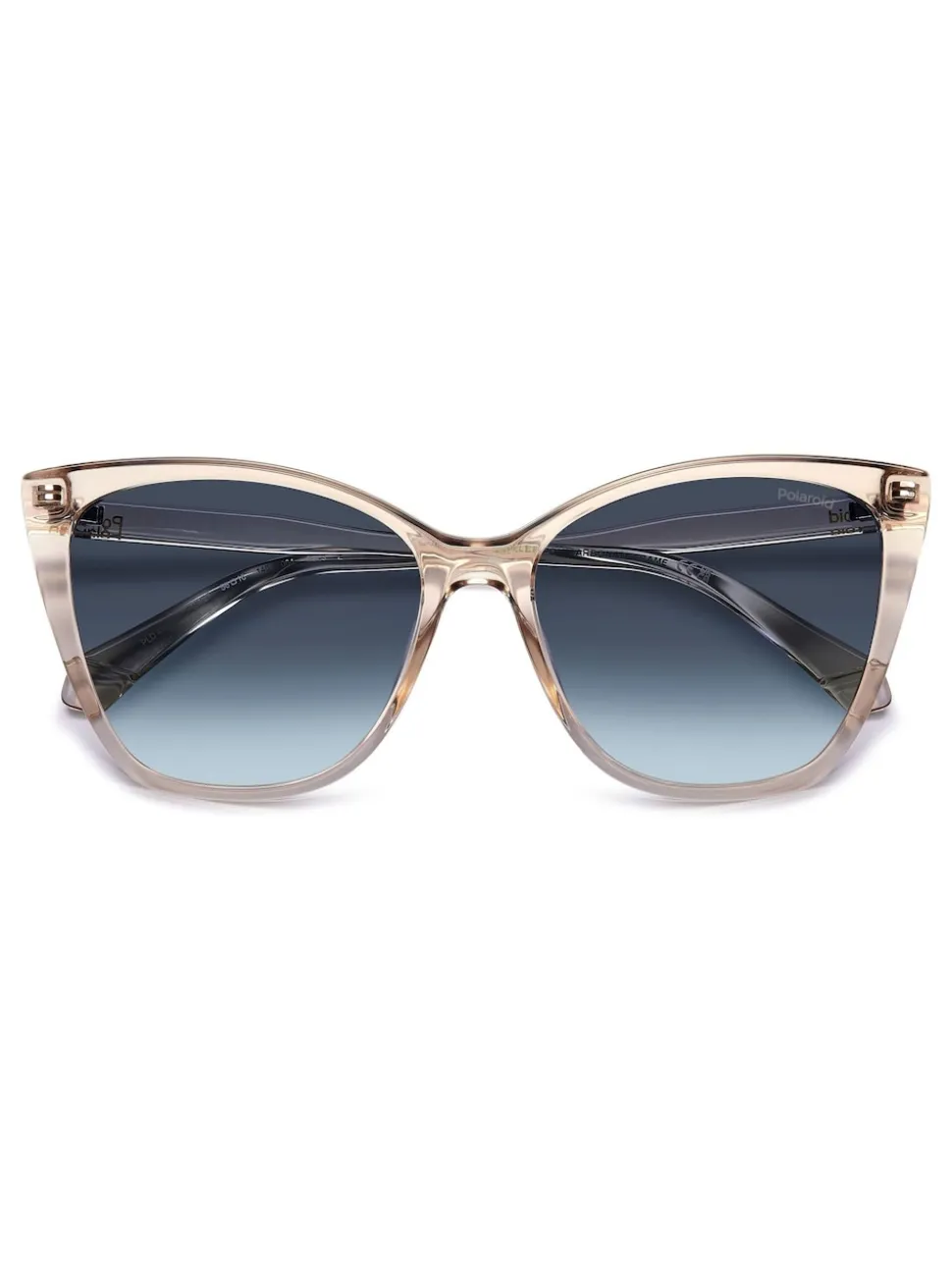 Lunettes de soleil rectangulaires Polaroid Nude