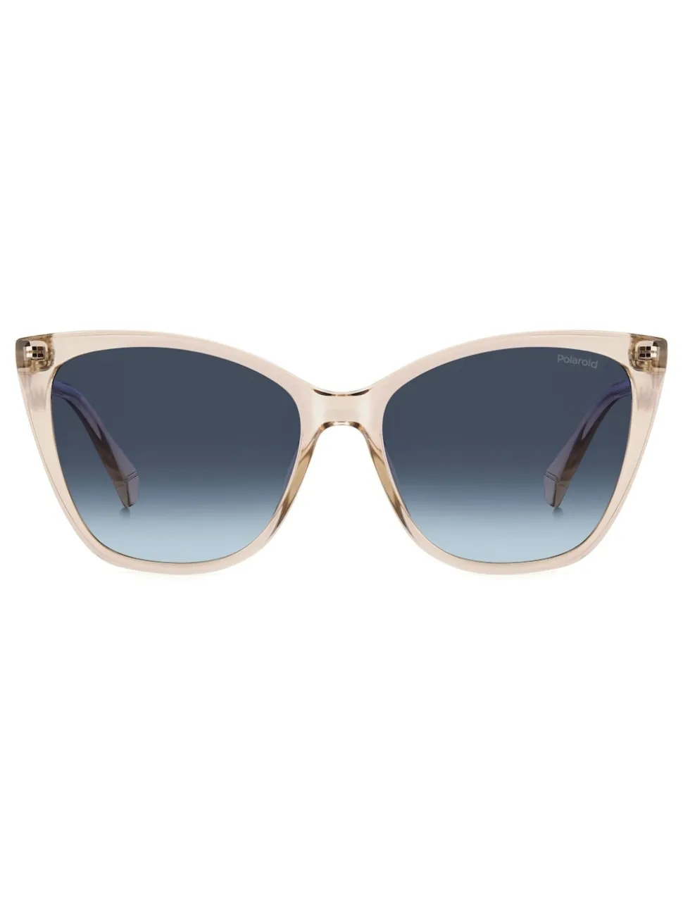 Lunettes de soleil rectangulaires Polaroid Nude