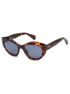 Lunettes de soleil yeux de chat Prive Revaux, couleur havane