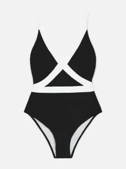 Maillot de bain Accessorize façonnant texturé