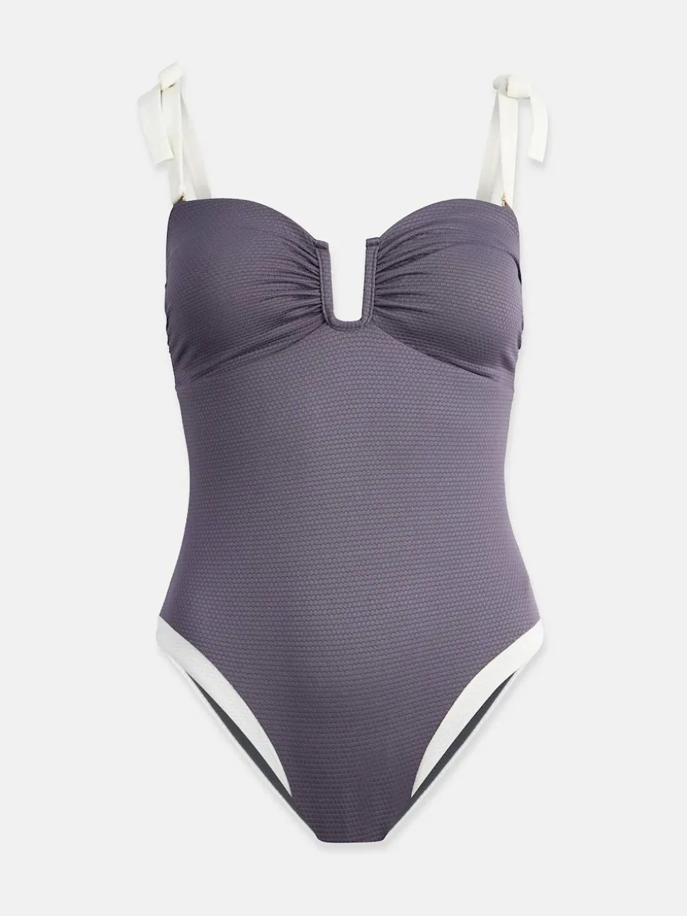 Maillot de bain Mint Velvet texturé avec contrôle du ventre
