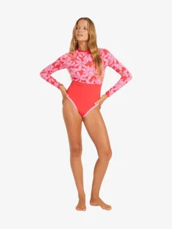 Maillot de bain Roxy fleuri imprimé Kloe à manches longues