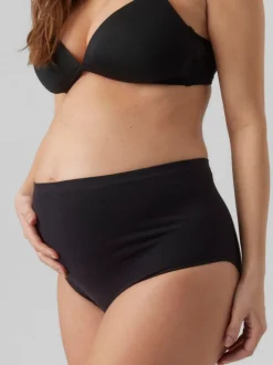 Mamalicious Lot de 2 caleçons de grossesse taille haute