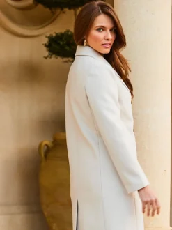 Manteau à Habillé double boutonné en corne Sosandar