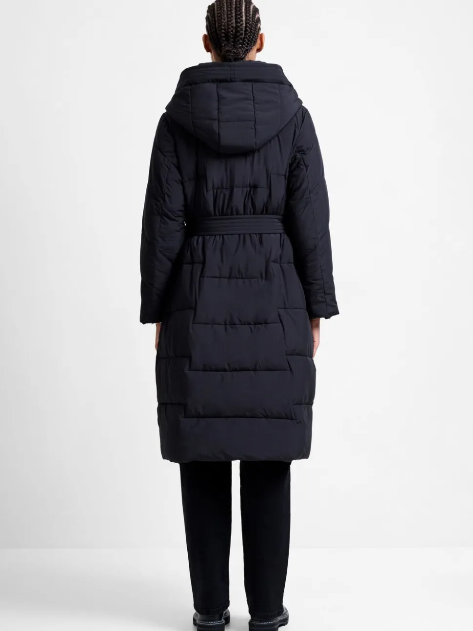 Manteau French Connection Minnie Ceinturé Manches longues