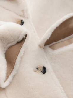 Manteau maxi en faux shearling Nodinary