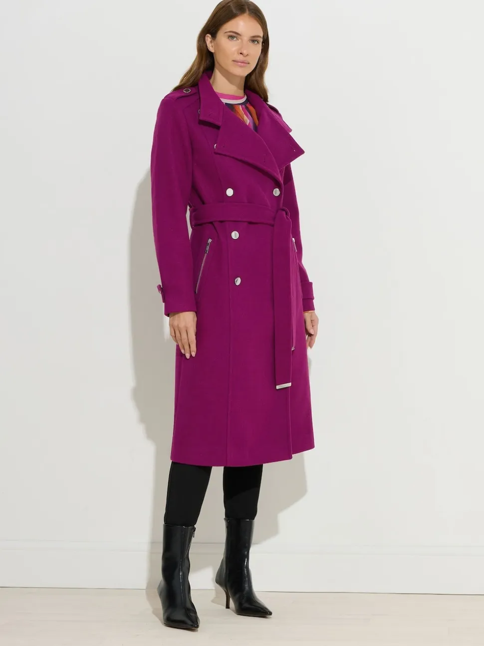 Manteau militaire Star by Julien Macdonald